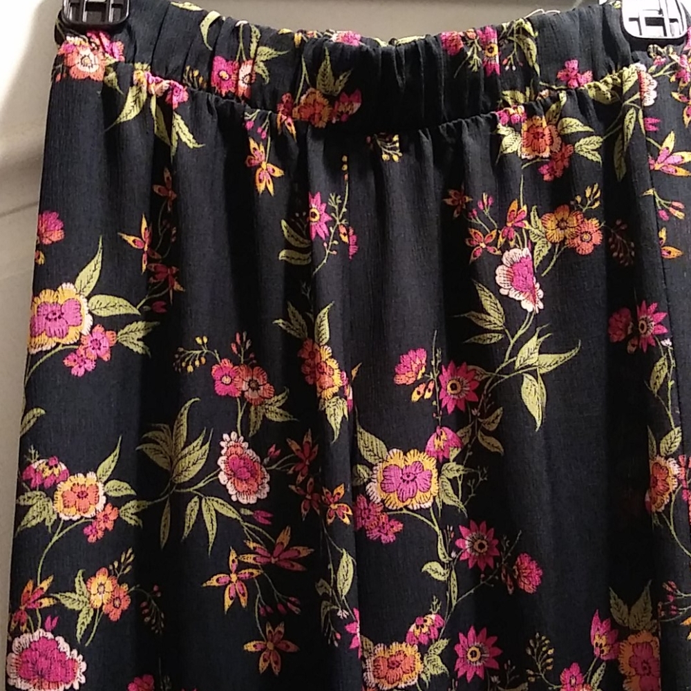 Hippie Rose Floral palazzo pants